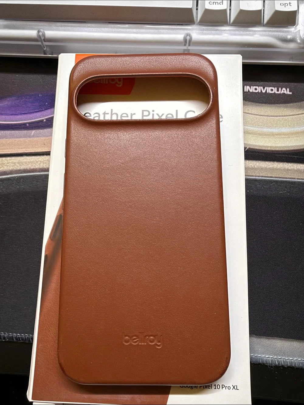 Bellroy Leather Pixel Case in sienna for Google Pixel 10 Pro XL